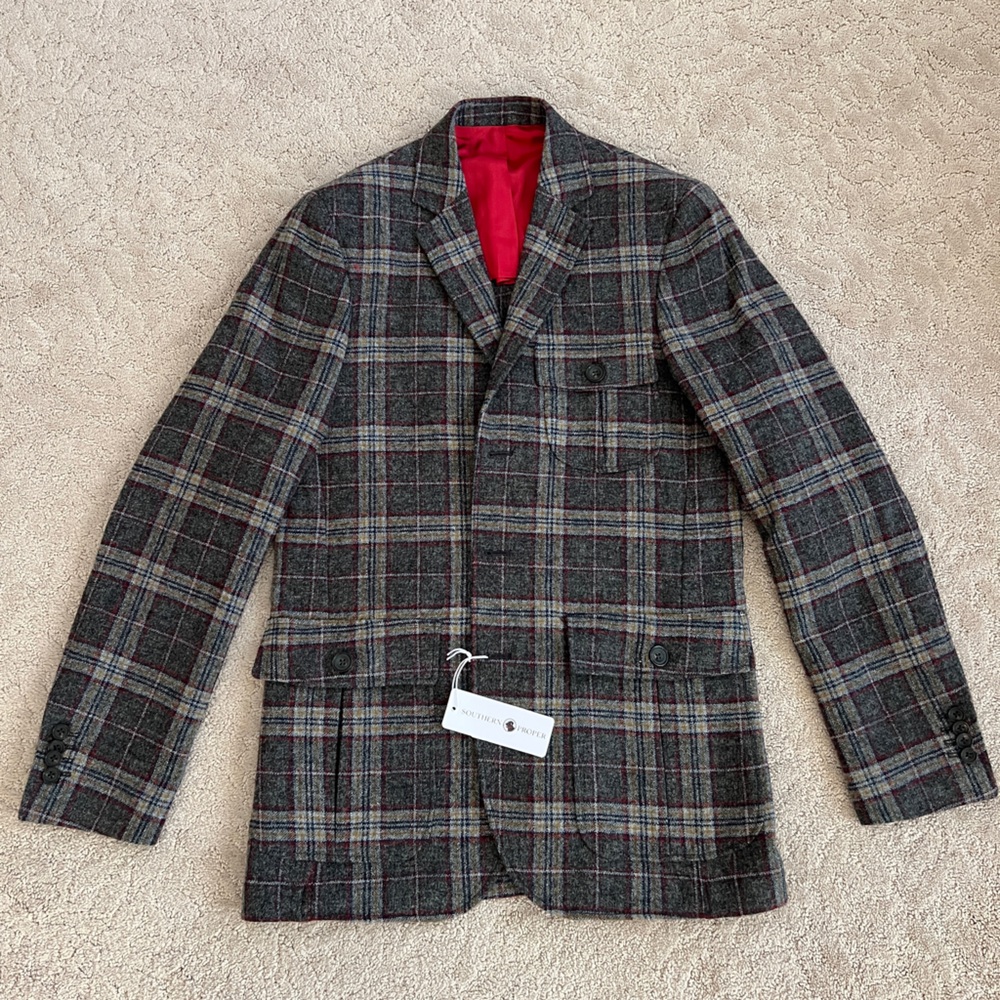 Southern Proper Reviere Gentleman’s Jacket 100% Wool 38L